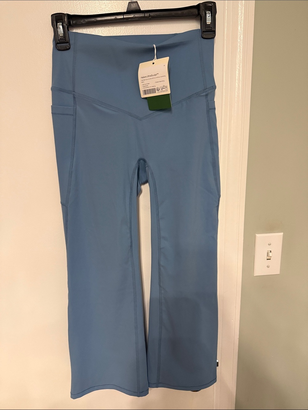 HALARA UltraSculpt Slate Blue Flare Leggings